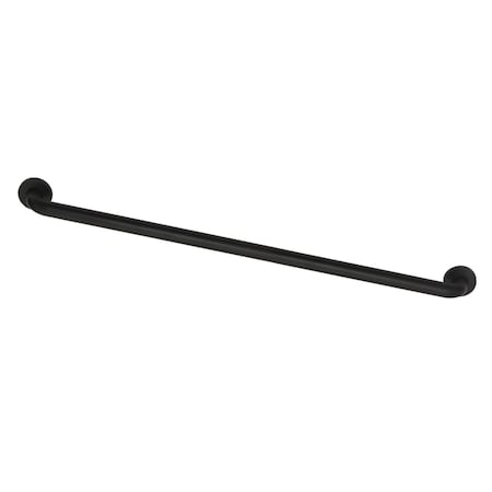 Kingston Brass DR514420 42-Inch x 1-1/4-Inch O.D Grab Bar, Matte Black DR514420